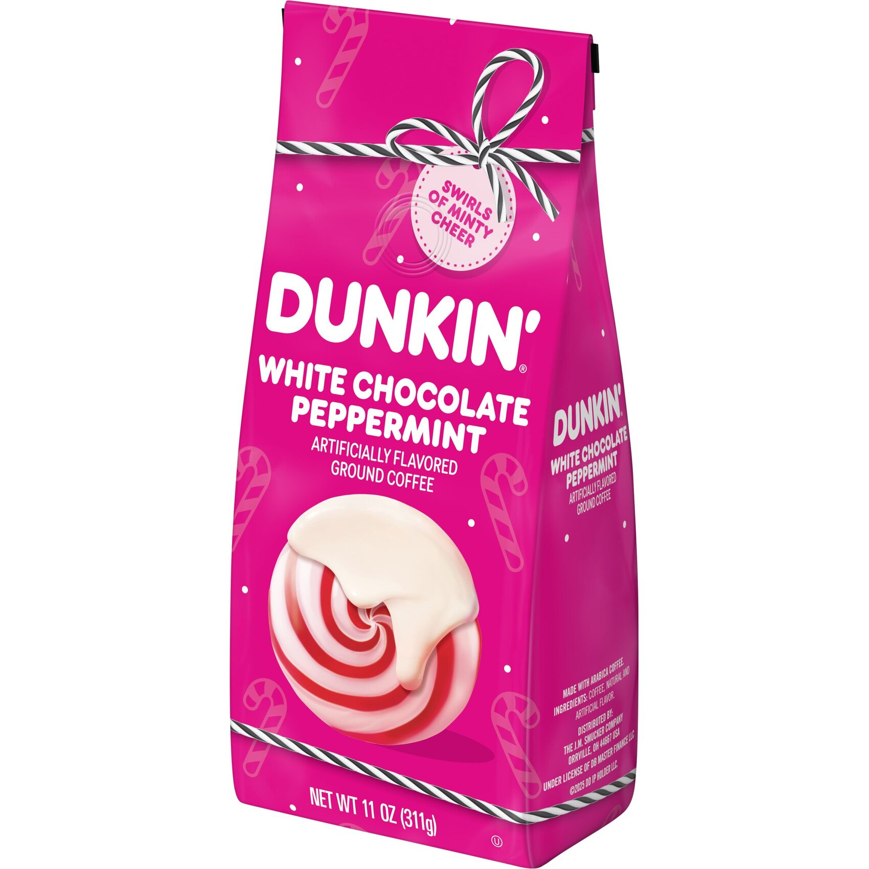 WHITE CHOCOLATE PEPPERMINT ARTIFICIALLY FLAVORED COFFEE