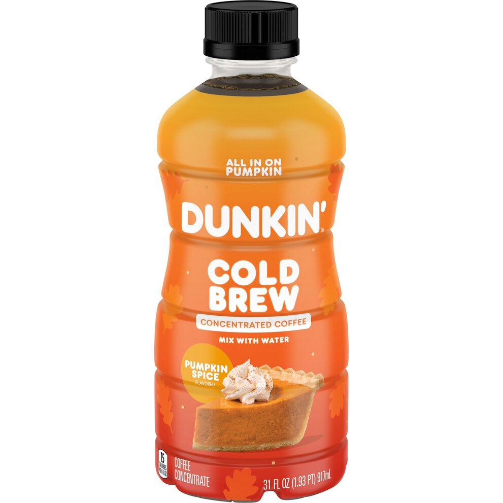 Dunkin’ Pumpkin Spice Artificially Flavored Cold Brew Concentrate