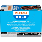 Dunkin’ Cold Iced Coffee K-Cup® pods