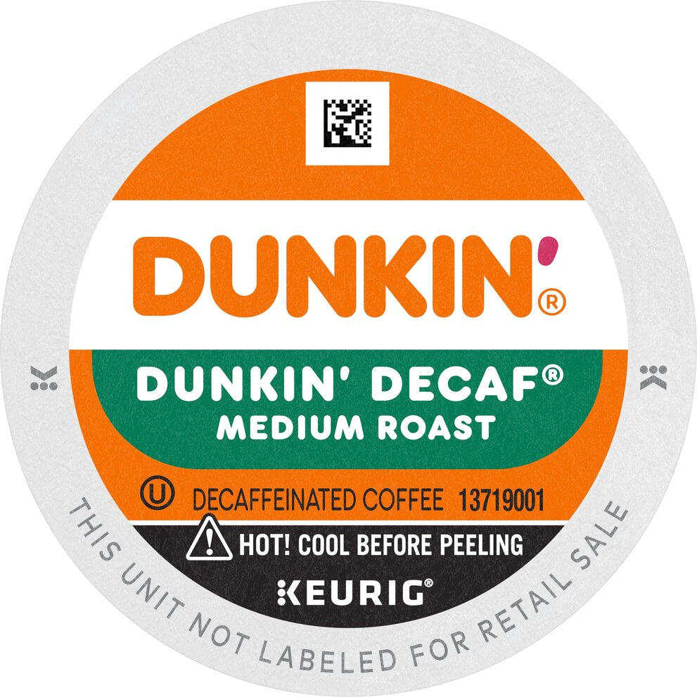 Dunkin’ Decaf® Coffee K-Cup® pods
