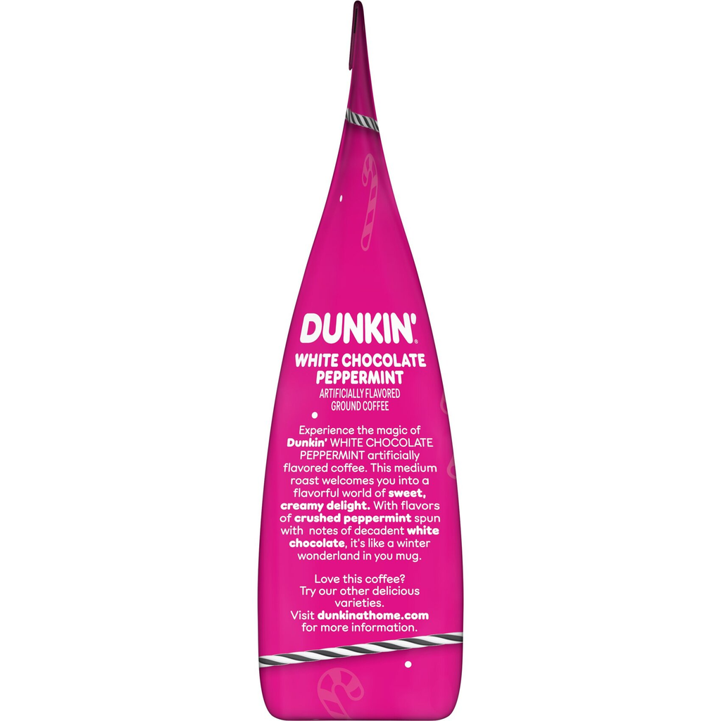 WHITE CHOCOLATE PEPPERMINT ARTIFICIALLY FLAVORED COFFEE