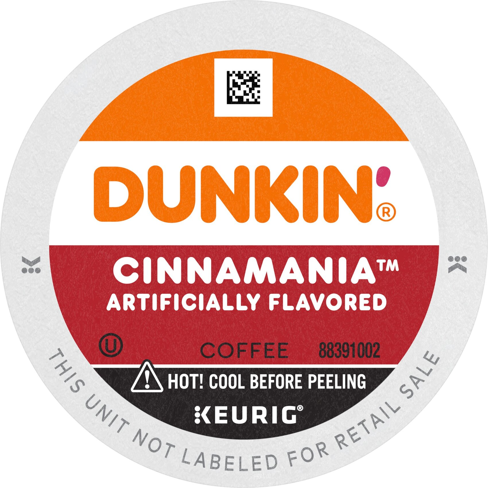 CINNAMANIA® ARTIFICIALLY FLAVORED K-CUP® PODS