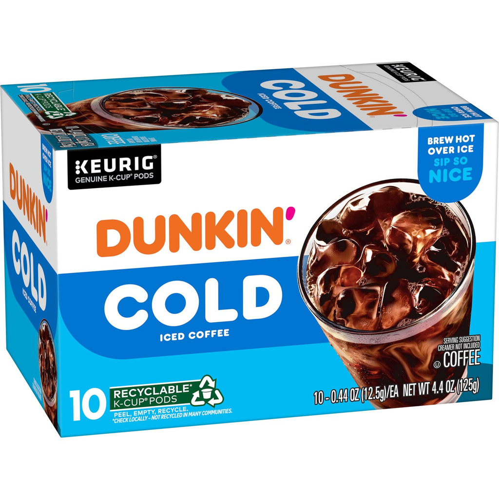 Dunkin’ Cold Iced Coffee K-Cup® pods