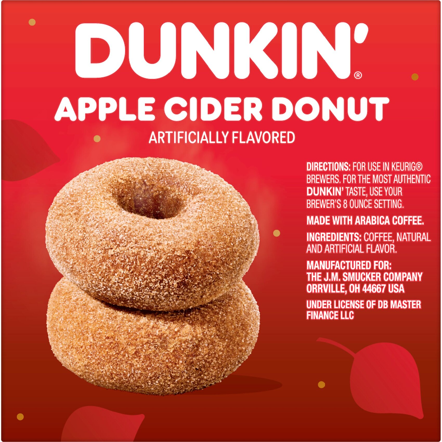 APPLE CIDER DONUT ARTIFICIALLY FLAVORED K-CUP® PODS