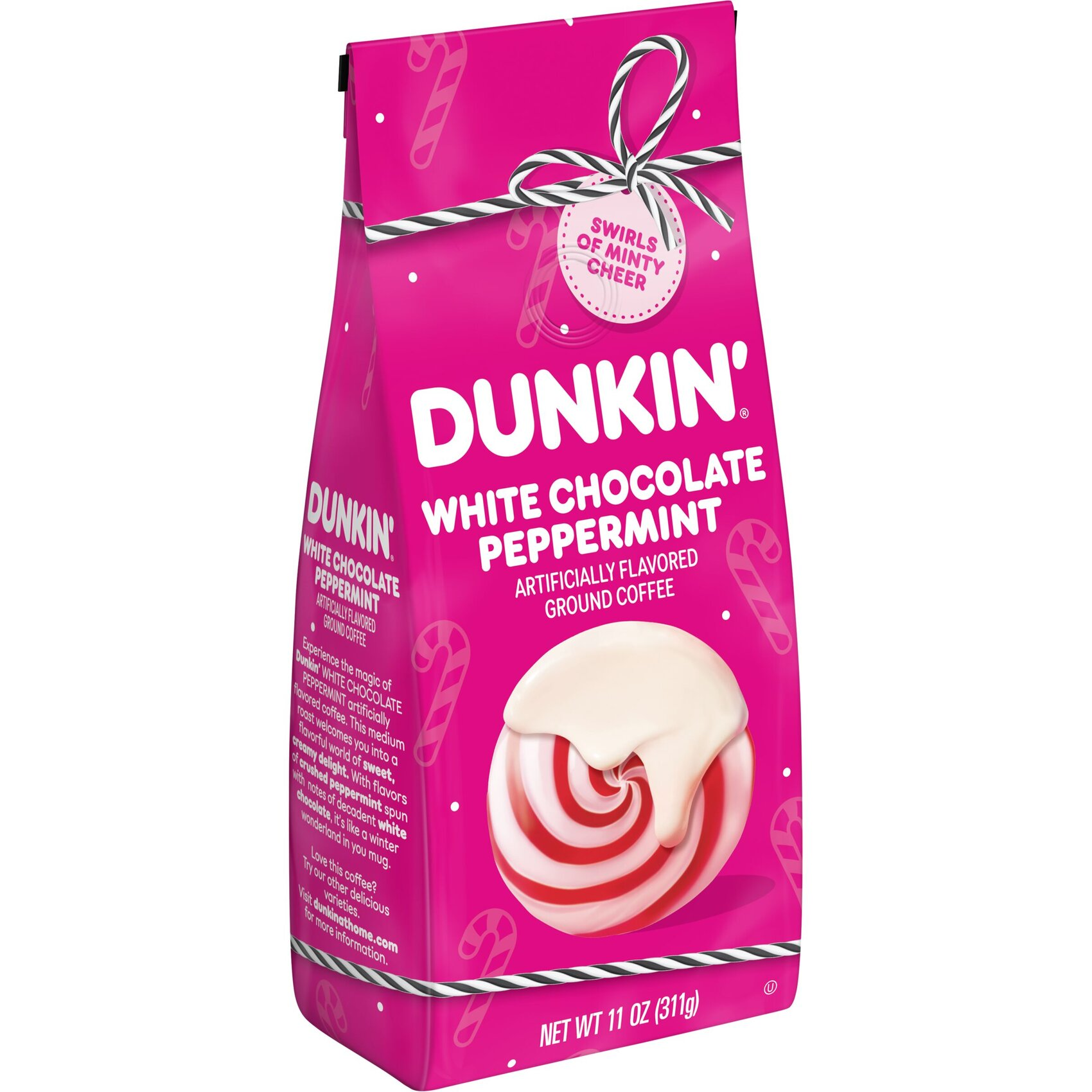WHITE CHOCOLATE PEPPERMINT ARTIFICIALLY FLAVORED COFFEE