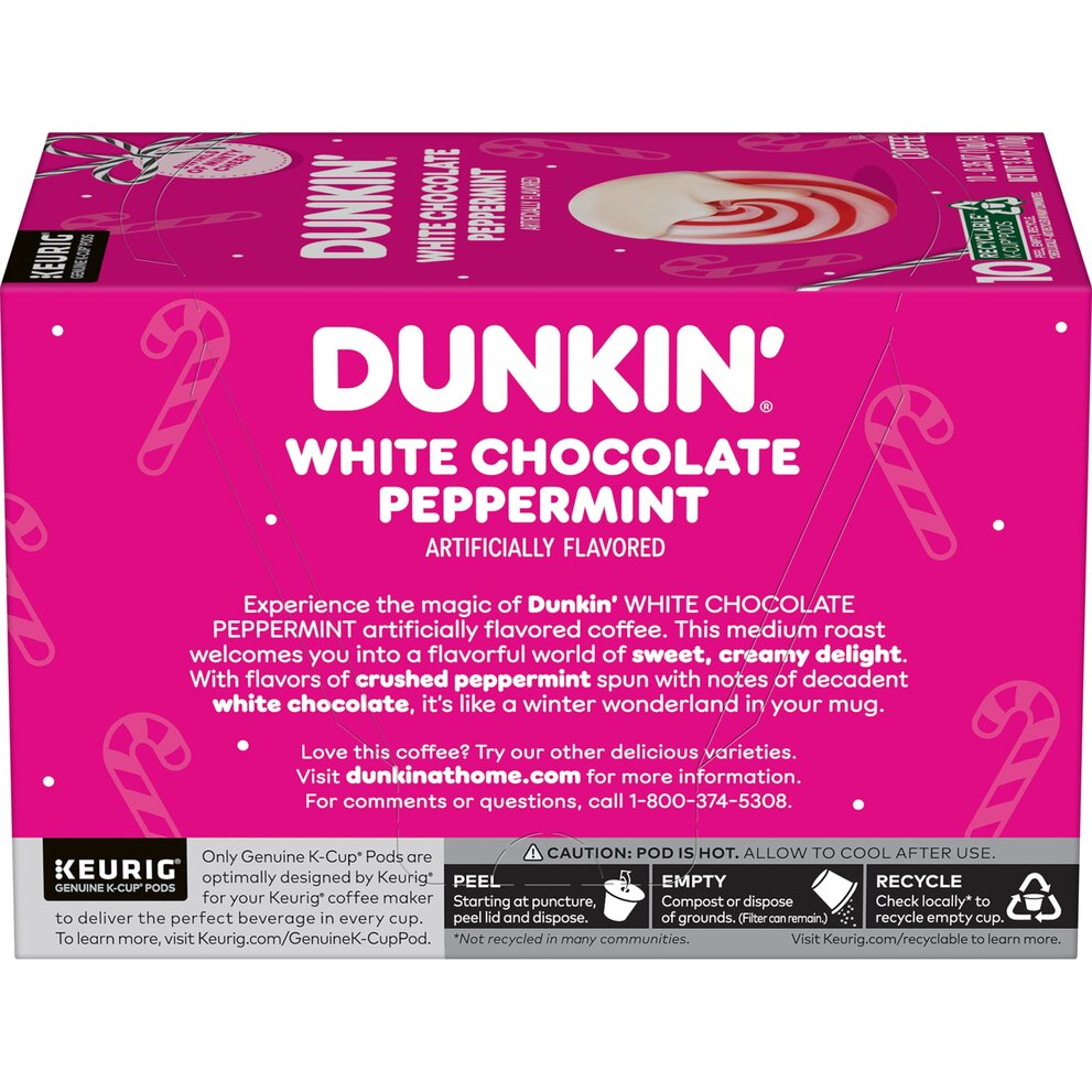 White Chocolate Peppermint Artificially Flavored K-Cup® Pods