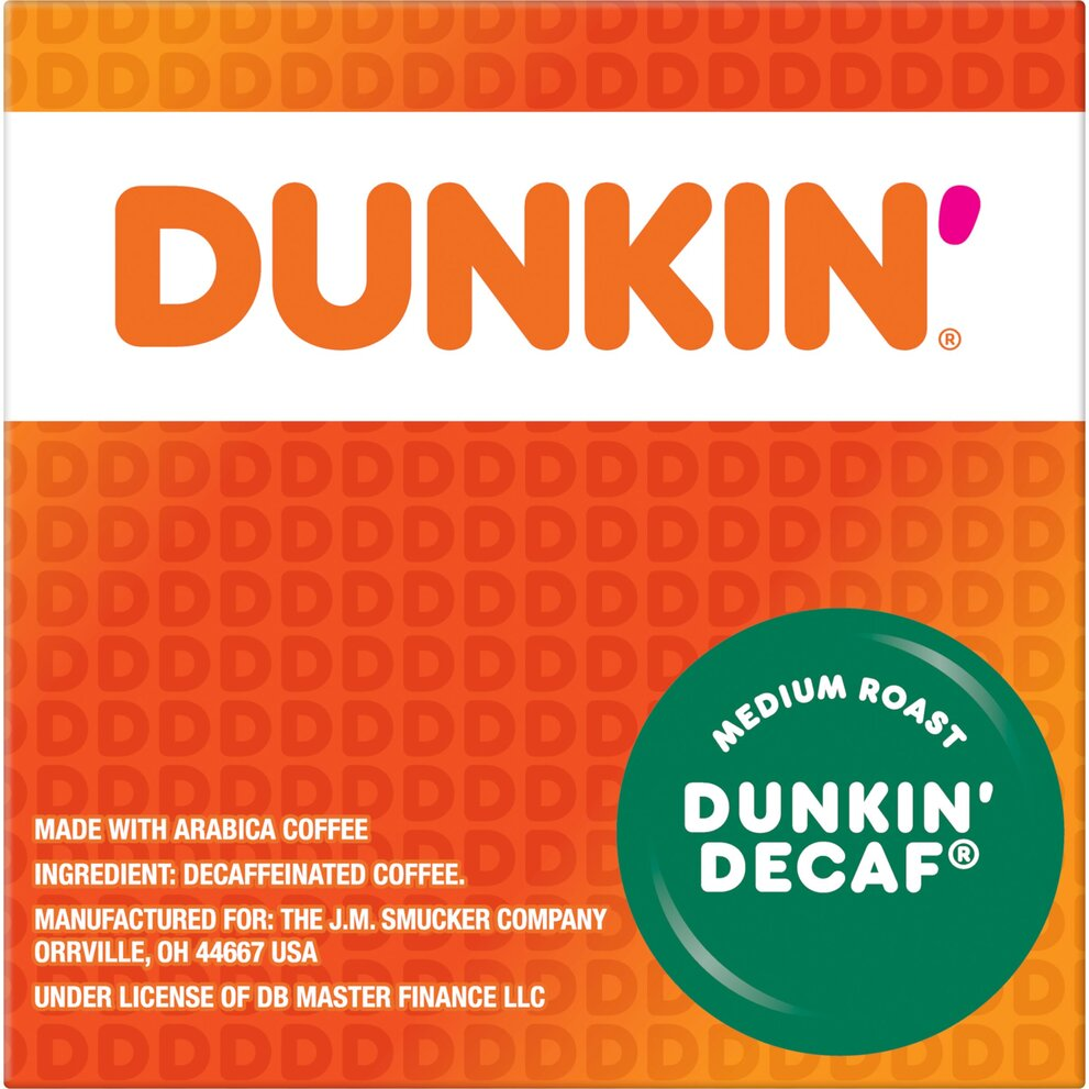 Dunkin’ Decaf® Coffee K-Cup® pods