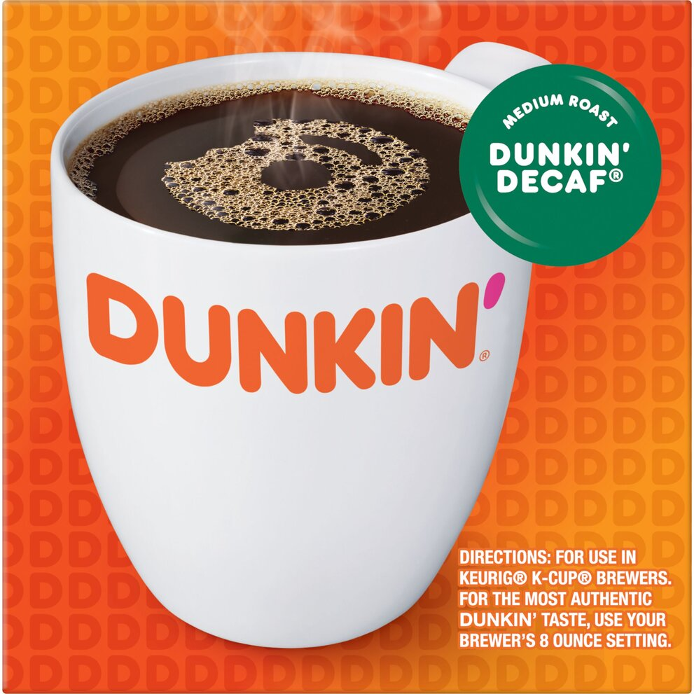 Dunkin’ Decaf® Coffee K-Cup® pods