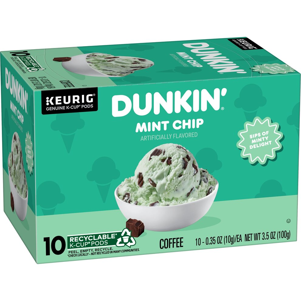 Mint Chip Artificially Flavored Coffee K-Cup® pods