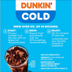 Dunkin’ Cold Iced Coffee, French Vanilla Artificially Flavored K-Cup® pods