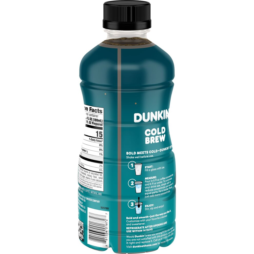 Dunkin’ S’mores Artificially Flavored Cold Brew Concentrate